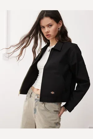 Dickies Chaqueta corta negra sin forro Eisenhower de