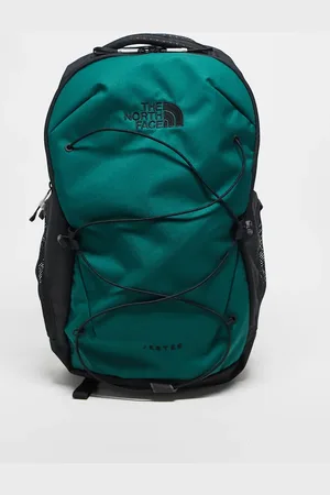 The North Face Mochila verde y negra Jester de