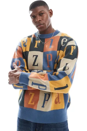 Parlez Jersey multicolor con logo de punto de -Verde
