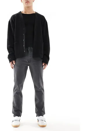 Wrangler Vaqueros negro lavado de corte slim Texas de