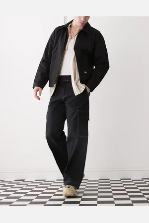 Dickies Pantalones cargo negros de estilo worker Riverbend de