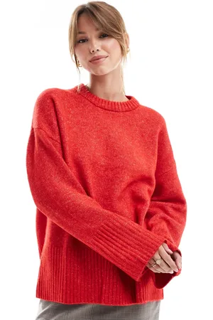 JJXX Jersey rojo extragrande de punto de