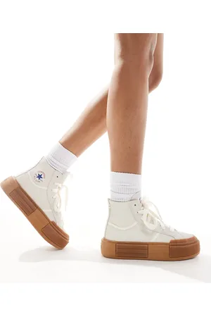 Converse Zapatillas de deporte hi-top color con suela de goma Cruise de -Blanco