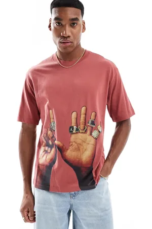 Jordan Camiseta color óxido con estampado gráfico de