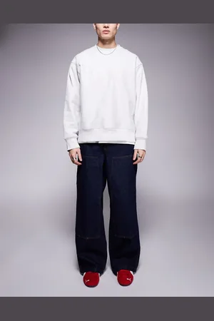 ASOS Vaqueros azul añil muy holgados de estilo carpintero de