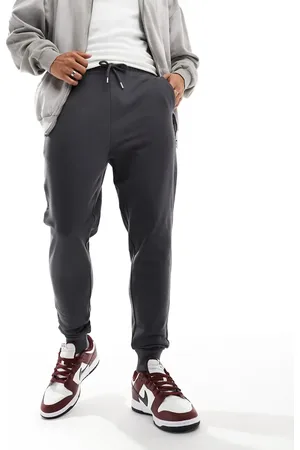 ASOS Joggers gris carbón básicos de corte pitillo de