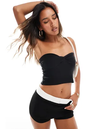 New Look Top de tubo con detalle retorcido de
