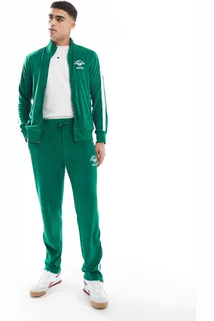 Ralph Lauren Pantalones de chándal con estampado "Tennis Club" de tejido de rizo de algodón de (parte de un conjunto)
