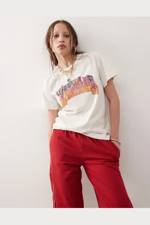 Wrangler Camiseta con estampado gráfico del logo de