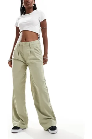 Vans Pantalones color tostado claro holgados con pinzas Alder de -Marrón