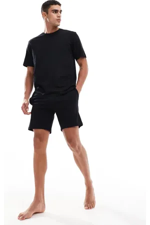 JACK & JONES Pijama corto de punto liso de