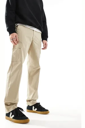 JJ Pantalones cargo beis de corte suelto de -Neutro