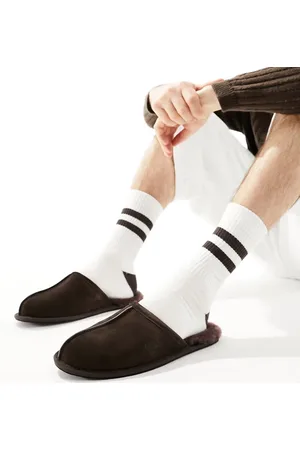 UGG Pantuflas marrones Scuff de