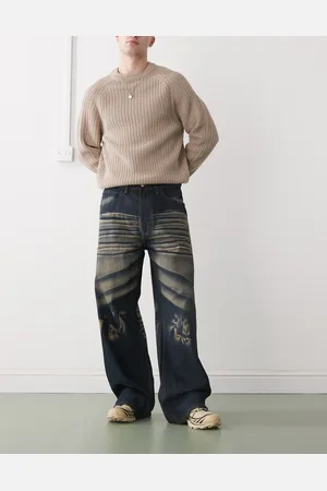 Cheap Monday Vaqueros azul oscuro holgados con lavado intenso Looser de