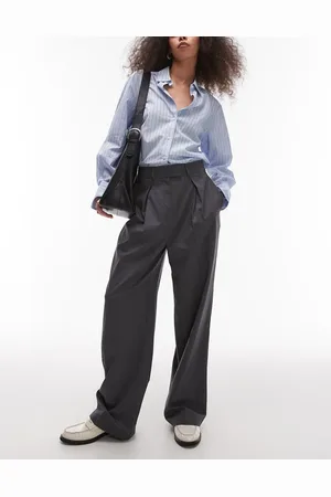 Topshop Pantalones de sastre de pernera ancha de (parte de un conjunto)