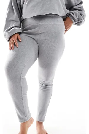 ASOS Leggings de estar por casa de felpa Mix & Match de ASOS DESIGN Curve