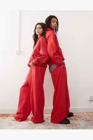 Reclaimed Joggers baya unisex de pernera ancha extragrande de