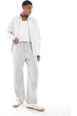 Hollister Joggers de chándal grises muy holgados de