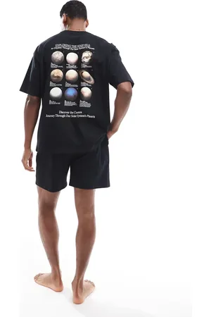 ASOS Pijama con estampado de sistema solar de