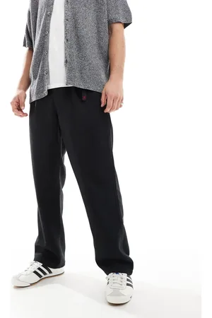 Gramicci Pantalones holgados con pinzas de lana de