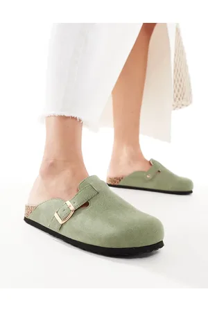 Glamorous Mules caquis de -Verde