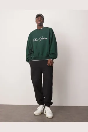 ASOS Joggers negros extragrandes de