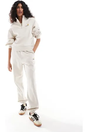 Carhartt Joggers color con logo de texto American de (parte de un conjunto)-Blanco