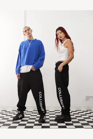 COLLUSION Joggers unisex con logo en de