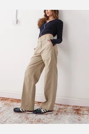 Dickies Pantalones color claro de estilo worker con pernera ancha holgada Riverbend de -Marrón