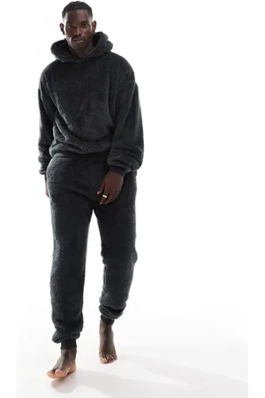 Loungeable Joggers grises de felpa de