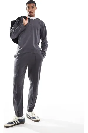 New Look Pantalones con pinzas de punto liso de (parte de un conjunto)