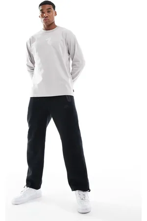 Nike Joggers negros con bajo abierto Tech Fleece de