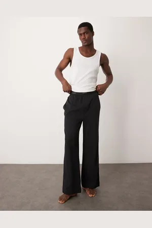 Calvin Klein Pantalones de pijama negros Modern Cotton de