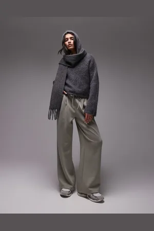MANGO Joggers pálido de campana de