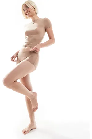 Dorina Braguitas marrones estilo pantalones cortos básicas de microfibra Mix & Match de