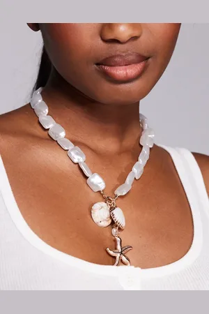8 Other Reasons Collar llamativo con colgante de estrella de mar de