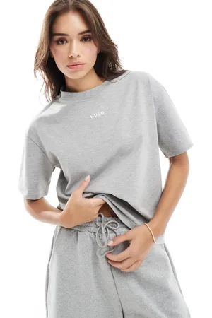 HUGO BOSS Camiseta plateada Shuffle de HUGO Bodywear