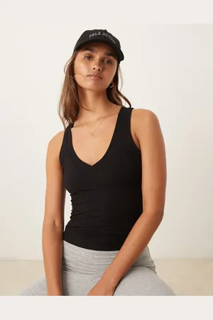 Tala Camiseta de estar por casa negra moldeadora sin mangas 365 de