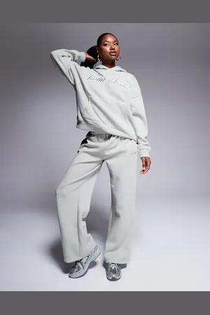 Kaiia Joggers verde de pernera ancha Studio de (parte de un conjunto)