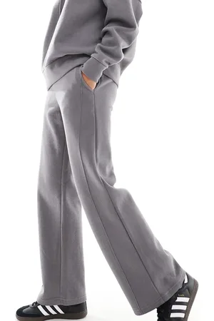 Noisy May Joggers grises de talle alto y pernera ancha de (parte de un conjunto)