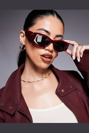 River Island Gafas de sol estrechas de