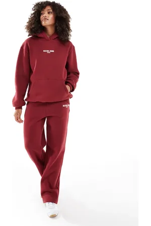 Sixth June Joggers con estampado de (parte de un conjunto)-Rojo