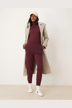 New Look Joggers con bajos ajustados de -Rojo