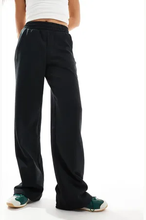 JJXX Joggers de chándal negros de pernera ancha de