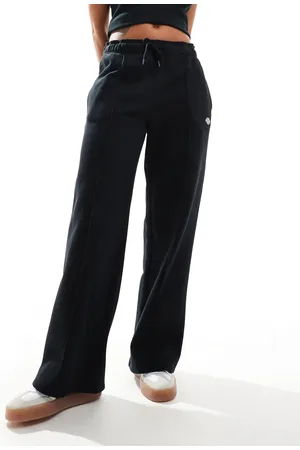 Dickies Pantalones de chándal negros de pernera recta Mapleton de