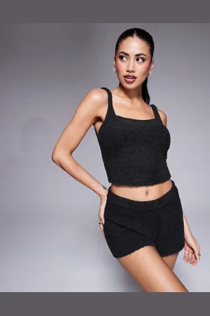 ASOS Camiseta de estar por casa de tirantes de tejido suave de