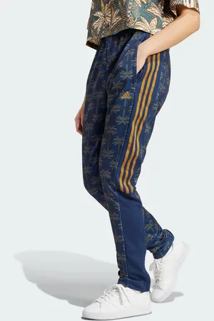adidas Pantalones de chándal azul oscuro, azul marino y noche Tiro de adidas x FARM Rio
