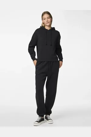 Pieces® Pantalones de chándal negros de