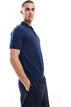 Fred Perry Camisa intenso de manga corta con cuello tipo polo de punto de