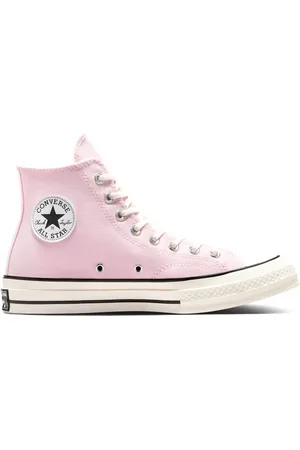 Converse Zapatillas de deporte rosa glaseado, garza y negras Chuck 70 de
